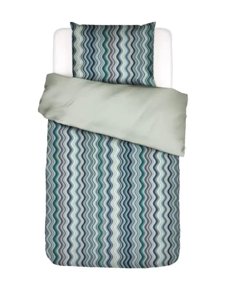 Essenza Sol Duvet cover Comforting green 140x200